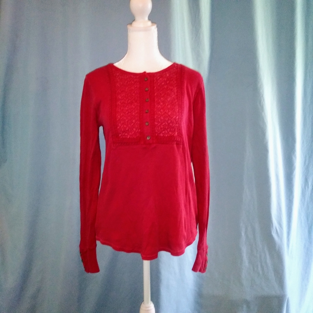 Lucky Brand womens size large long sleeve. NWT!